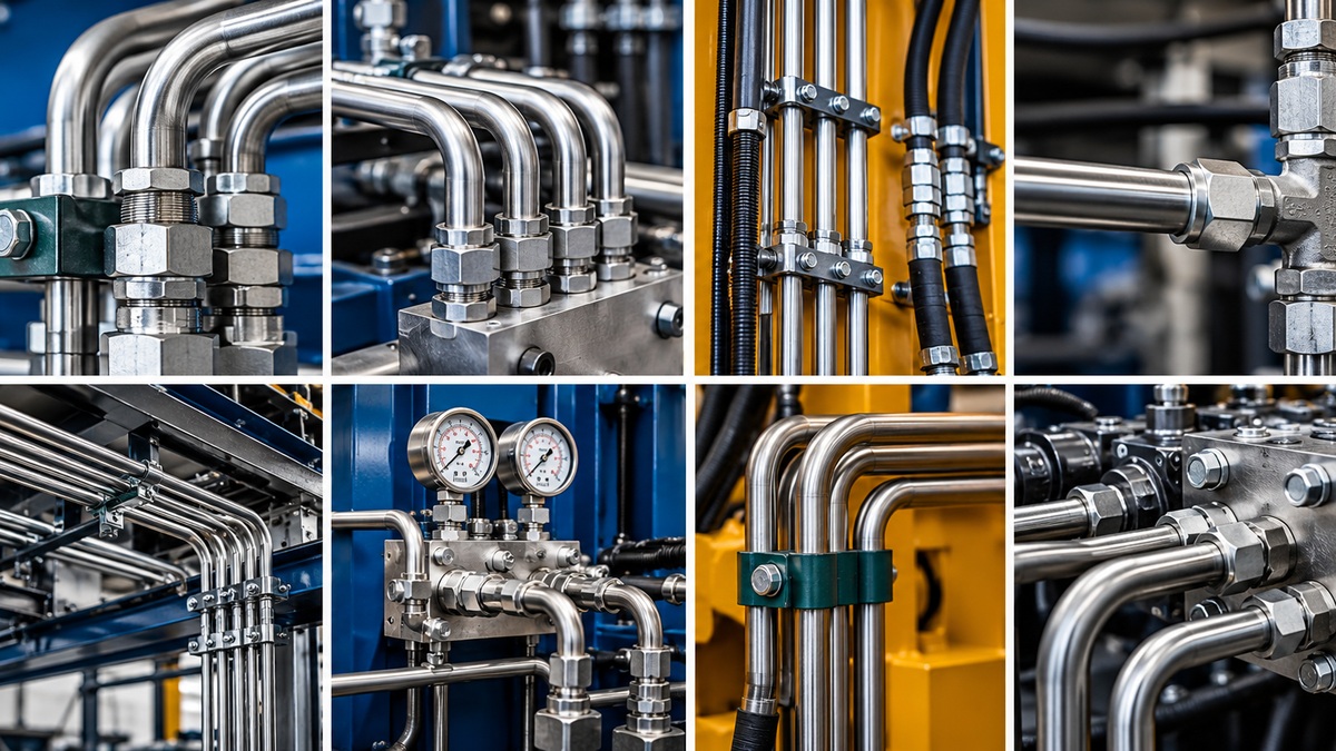 Hydraulic pipework assemblies
