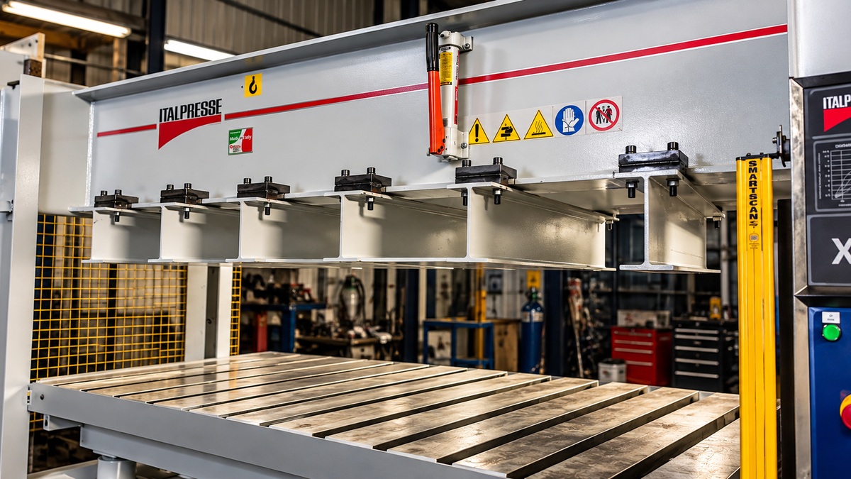 Hydraulic press refurbishment