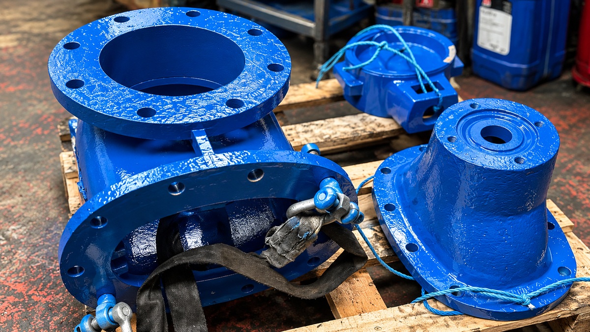 Refurbished reservoir water valve and hydraulic actuator