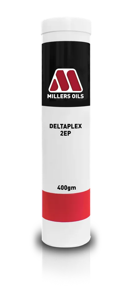 Official Millers Oils Deltaplex 2EP 400 gram cartridge packshot