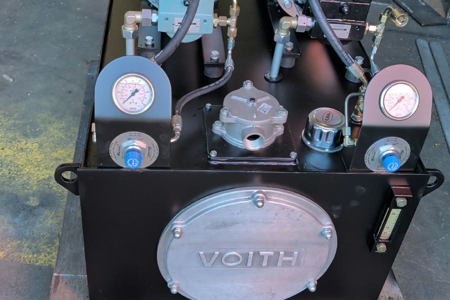 New hydraulic power pack being built by Active Hydraulics